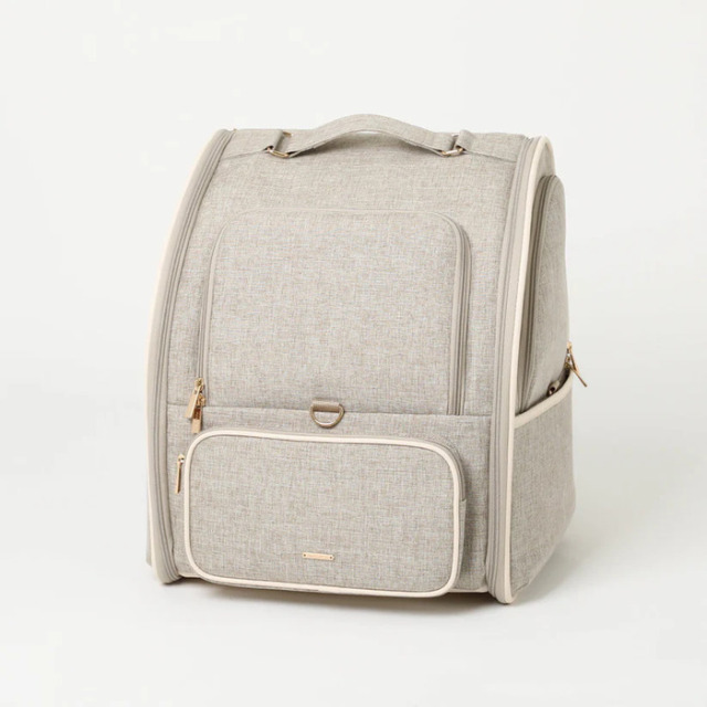 moncheri 拡張パイピングリュックキャリー