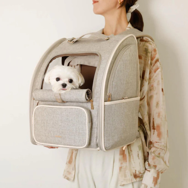 moncheri 拡張パイピングリュックキャリー Pets-first ONLINESTORE
