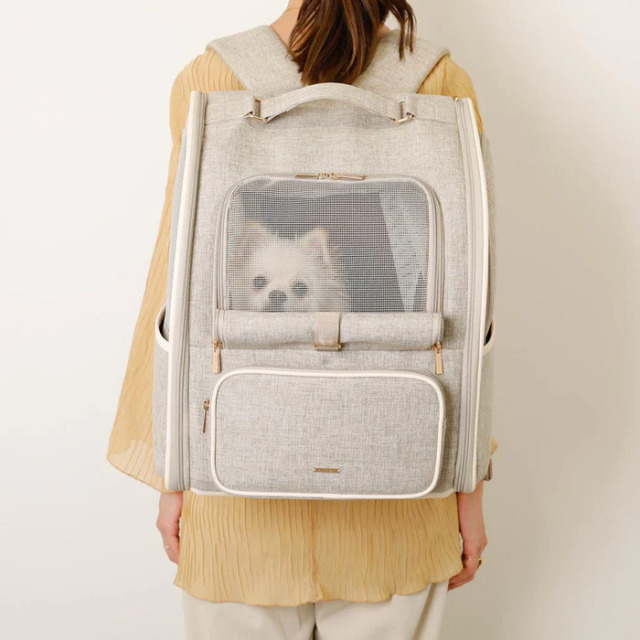 moncheri 拡張パイピングリュックキャリー Pets-first ONLINESTORE
