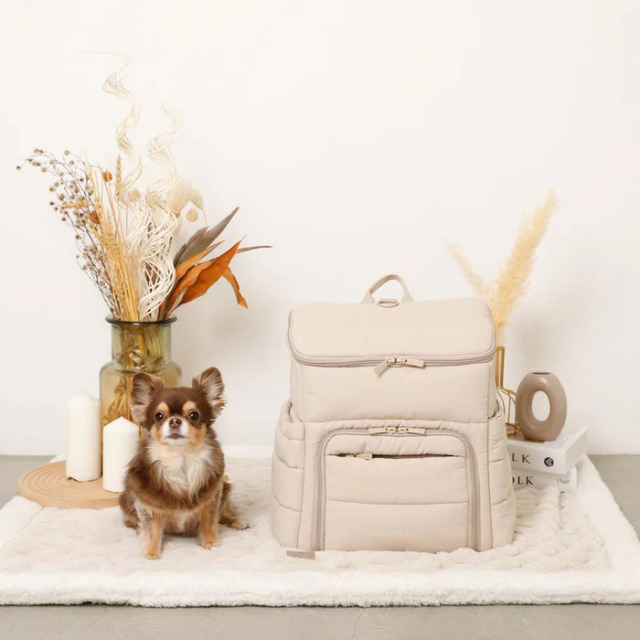 moncheri 撥水軽量ふんわりキルティングリュック Pets-first ONLINESTORE