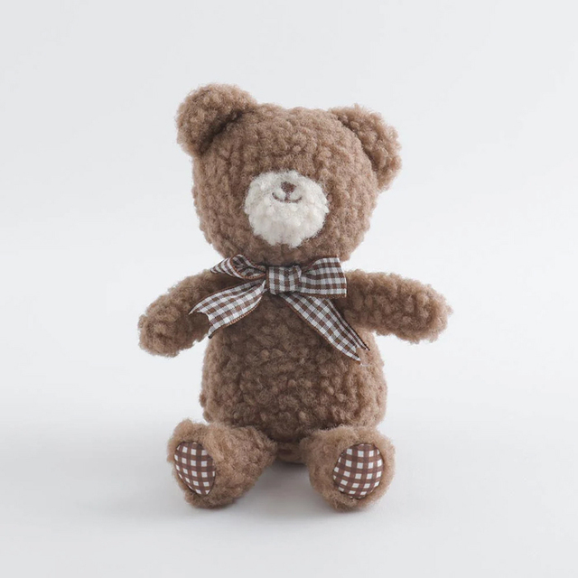 moncheri】ギンガムチェックリボンぬいぐるみ Pets-first ONLINESTORE