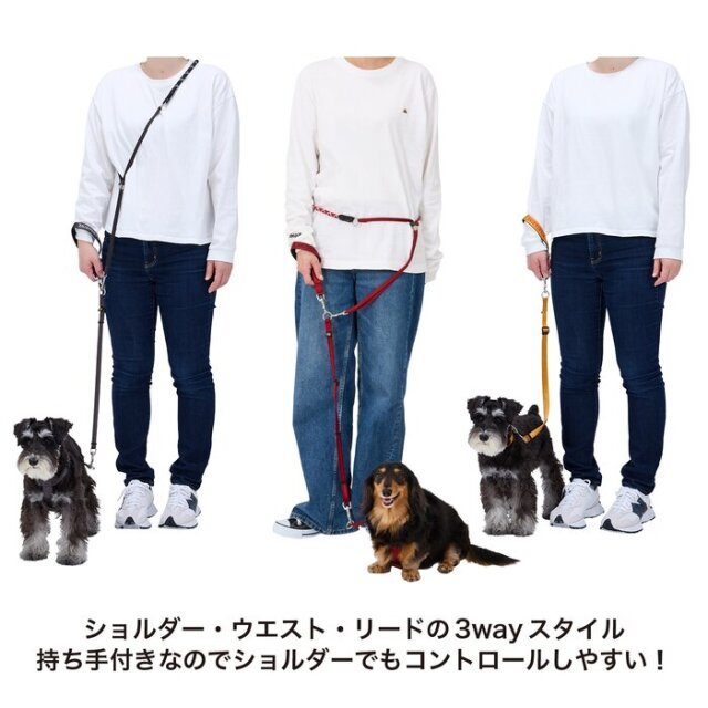 マンダリンブラザーズ HANDS FREE LEASH(ハンズフリーリード) Pets