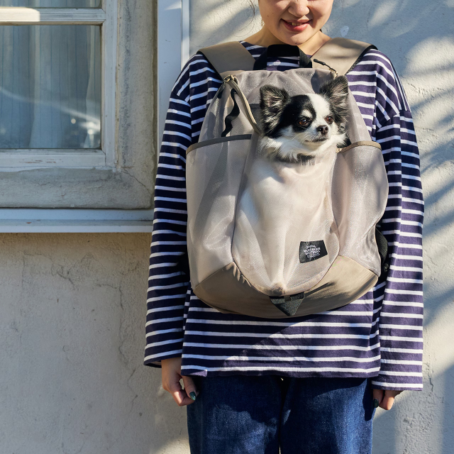 マンダリンブラザーズ MESH WINSTON HUG BAG Pets-first ONLINESTORE