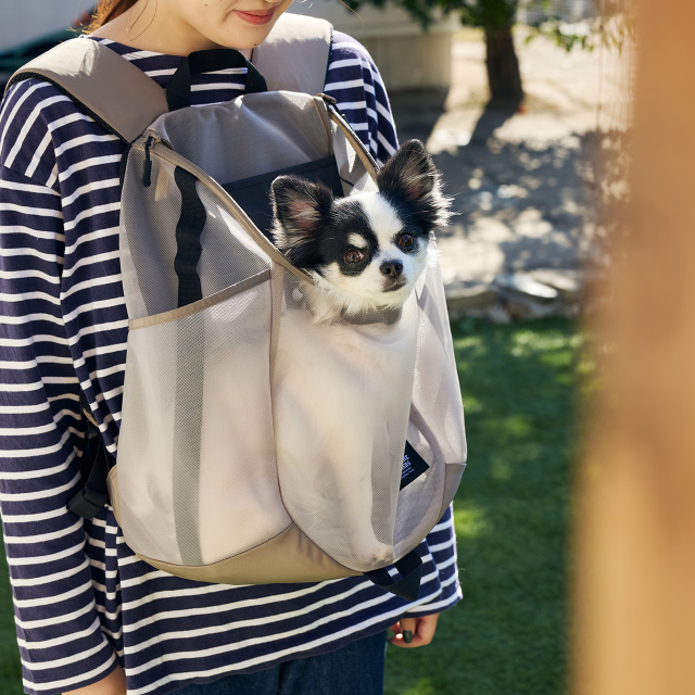 マンダリンブラザーズ MESH WINSTON HUG BAG Pets-first ONLINESTORE