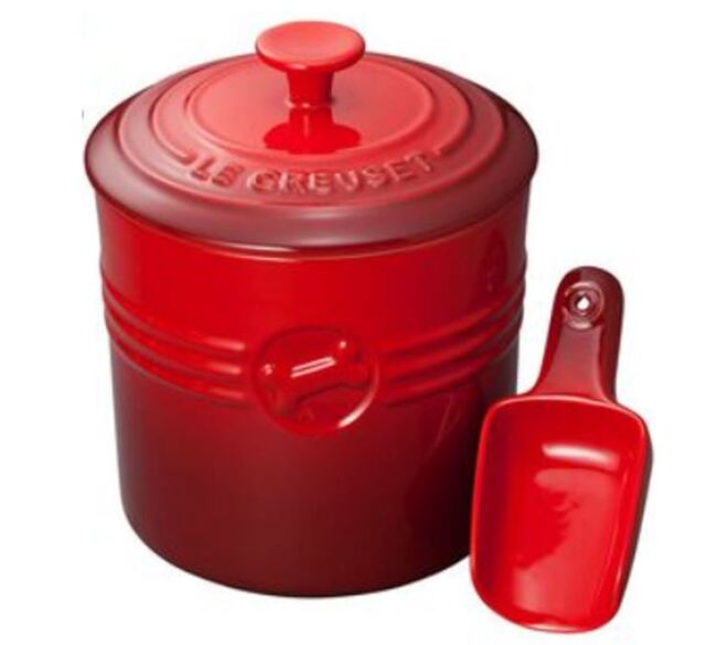 ル・クルーゼ ペットフード コンテナースクープ付き Petsfirst ONLINESTORE