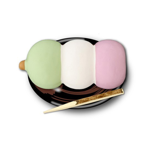 和菓子 三色だんご（犬用おもちゃ）