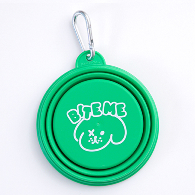 BITE ME】携帯用折りたたみボウル Pets-first ONLINESTORE