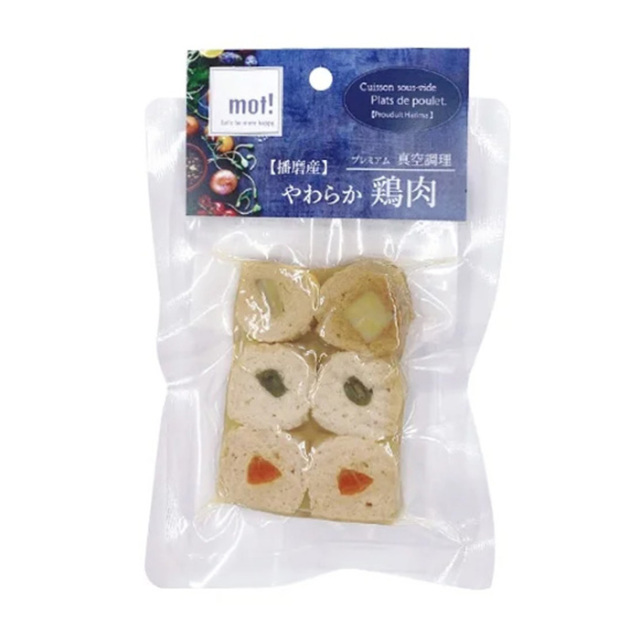 mot!】やわらか鶏肉 国産野菜と鶏肉ロール 6個入り Pets-first ONLINESTORE