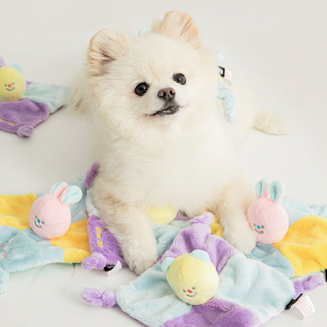 BITE ME】カシャカシャブランケットおもちゃ Pets-first ONLINESTORE