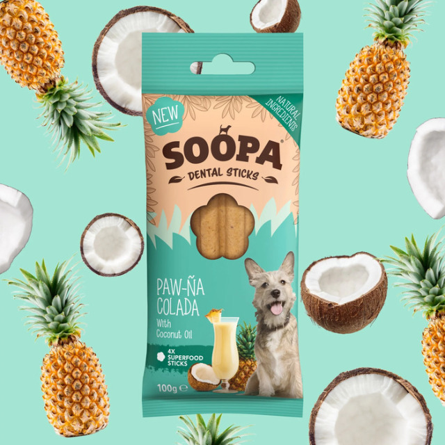 SOOPA】パウニャコラーダ デンタルスティック（犬用おやつ