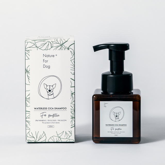 Nature+ For Dog】水のいらないCICAシャンプー（子犬・高齢犬・すべて