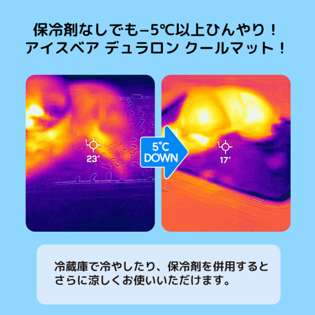 【BITE ME】アイスベア デュラロン クールマット