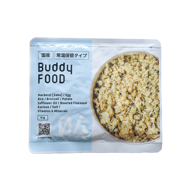 【BuddyFOOD】バディフード 　常温保管タイプ#04　サバ