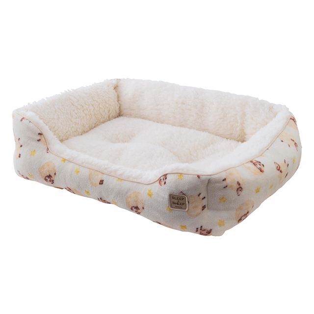 tassu】シープスクエアベッド M Pets-first ONLINESTORE