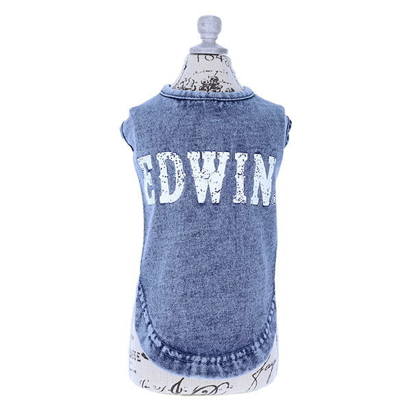 EDWIN_ウォッシュドビンテージタンク