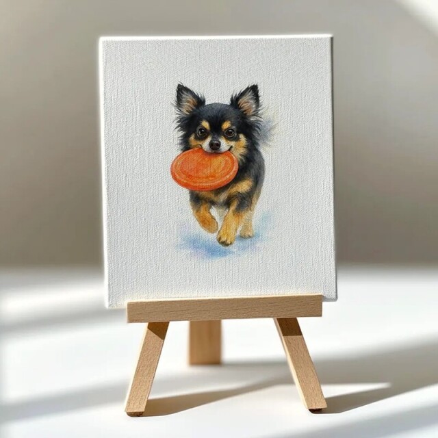 Pet is your…】オーダーメイド ペット専用水彩アート Pets-first