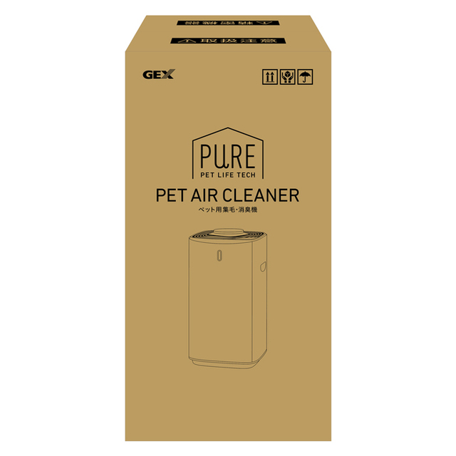 PET LIFE TECH】PURE PET AIR CLEANER ペット用集毛・消臭機 Pets