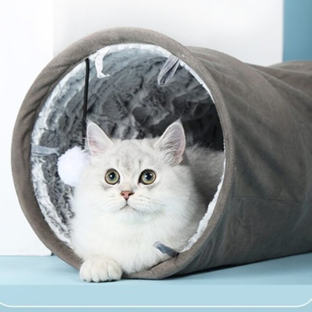 エムペッツ スネークスエードキャットトンネル Pets-first ONLINESTORE