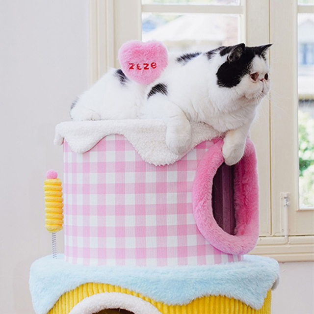 【zeze】FESTIVAL Cream Cake Cat Frame