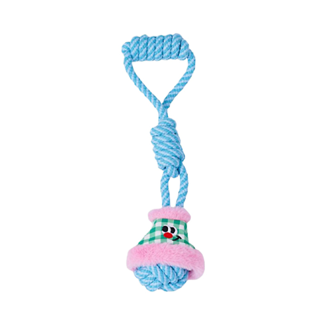 【zeze】DOG ROPE TOY Handle Ball