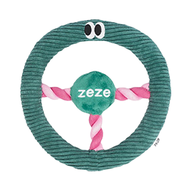 【zeze】DOG ROPE TOY Steering Wheel