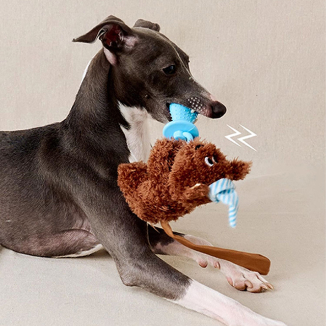 【zeze】DOG CHEW TOY Squirrel