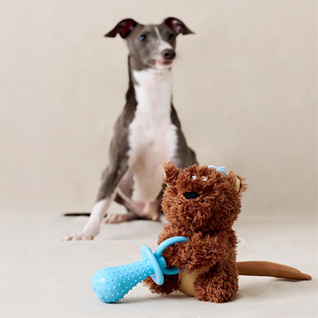 【zeze】DOG CHEW TOY Squirrel