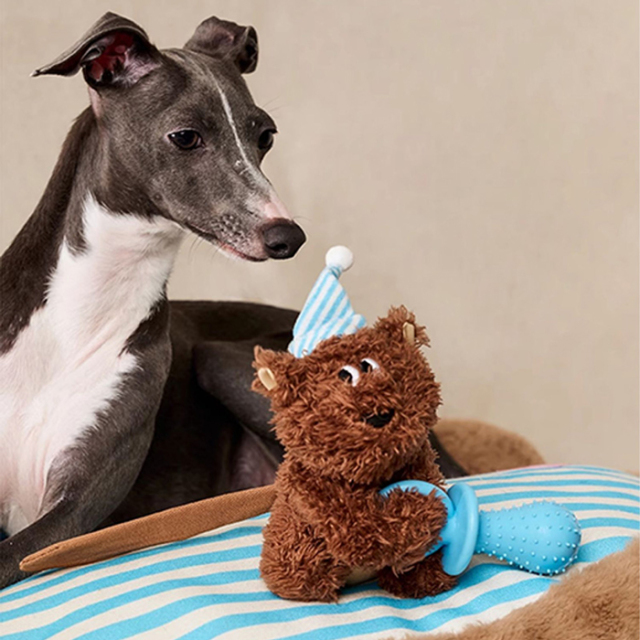 【zeze】DOG CHEW TOY Squirrel