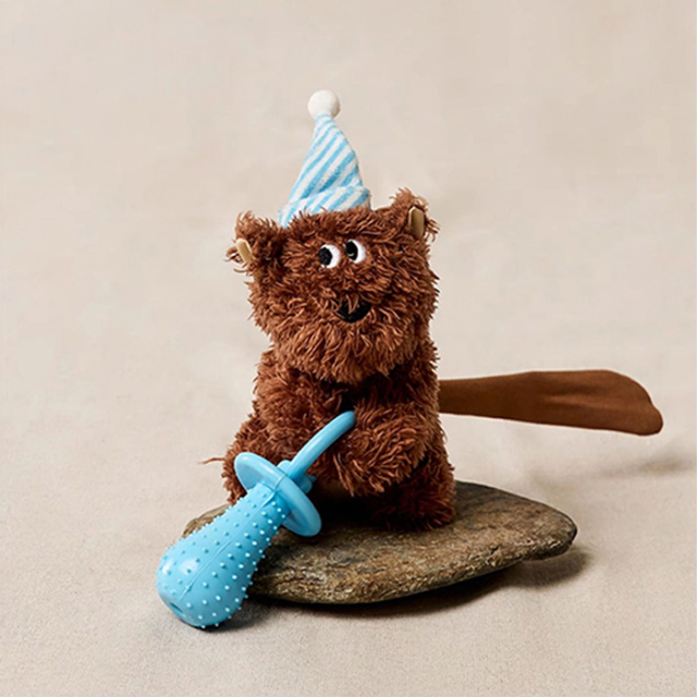 【zeze】DOG CHEW TOY Squirrel