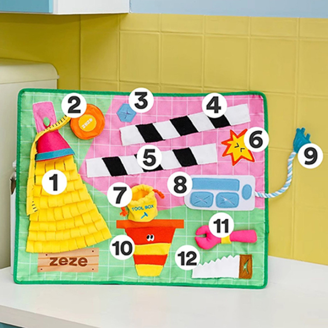【zeze】PET SNUFFLE MAT Tool Kit