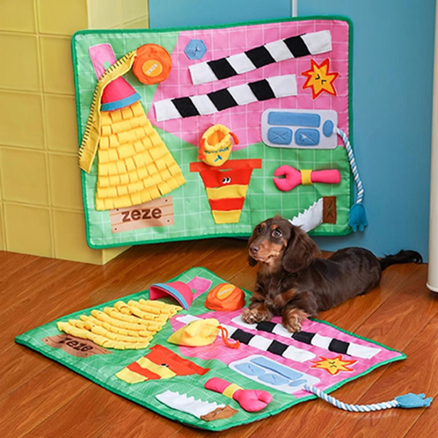 【zeze】PET SNUFFLE MAT Tool Kit