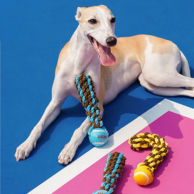 【zeze】DOG ROPE TOY Mark