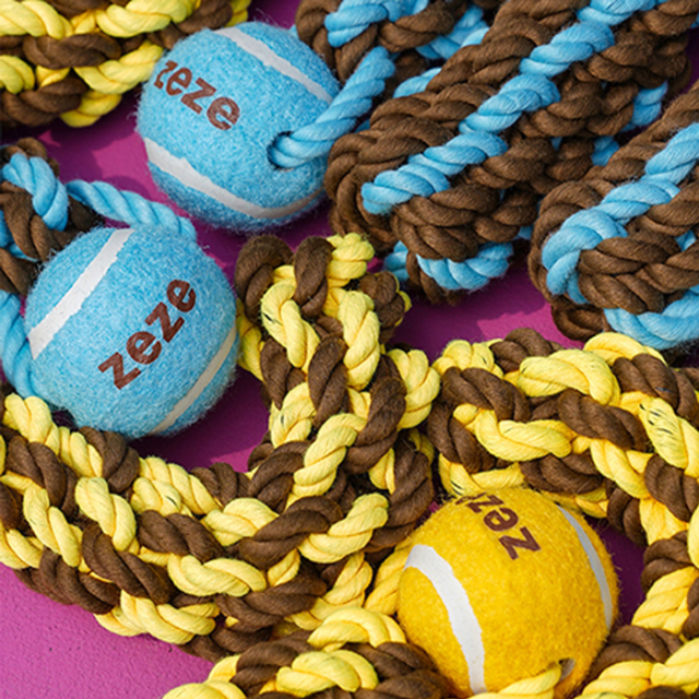 【zeze】DOG ROPE TOY Mark