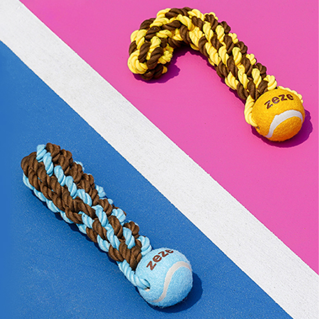 【zeze】DOG ROPE TOY Mark