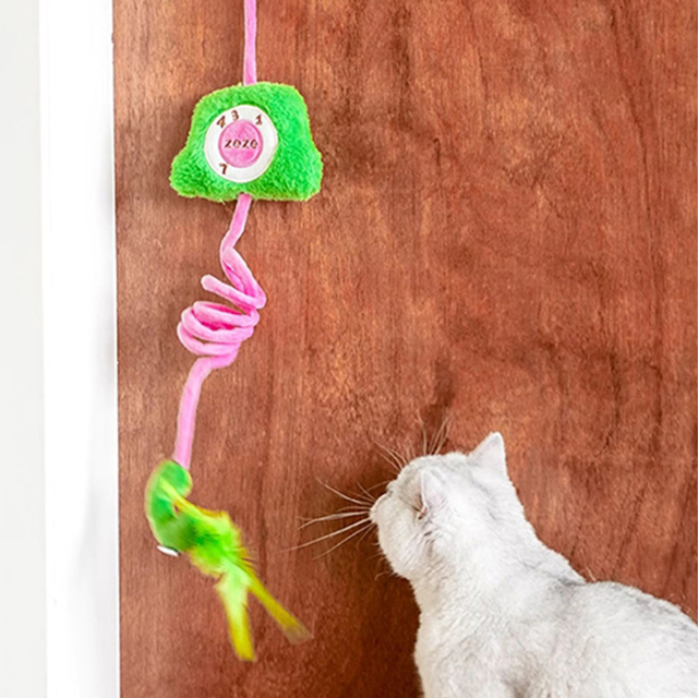 【zeze】CAT STRING TOY　Teapot/Telephone