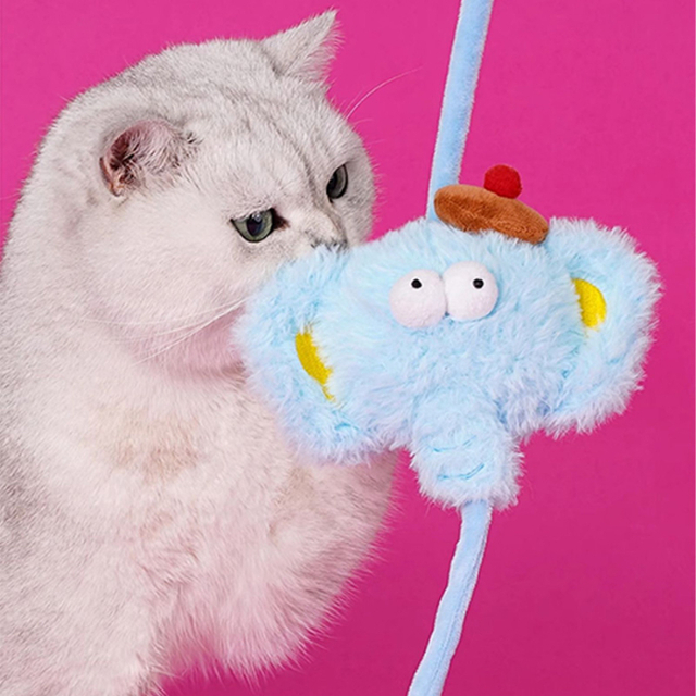 ねこ zeze】CAT STRING TOY Elephant Pets-first ONLINESTORE