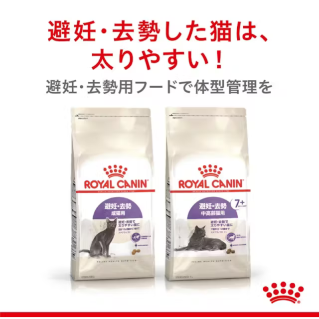 ロイヤルカナン ステアライズド 2kg 【避妊・去勢で太りやすい猫に