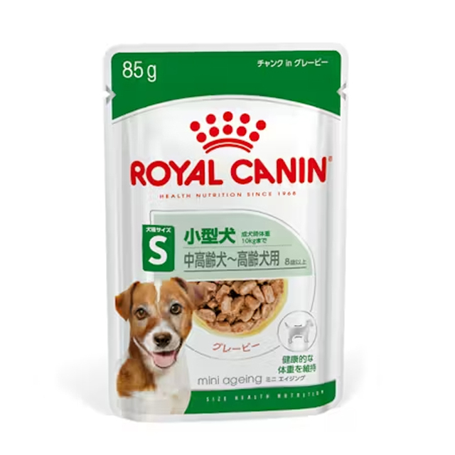 ロイヤルカナン ミニエイジング　ウェット　１２袋セット【小型犬　中高齢犬～高齢犬用】