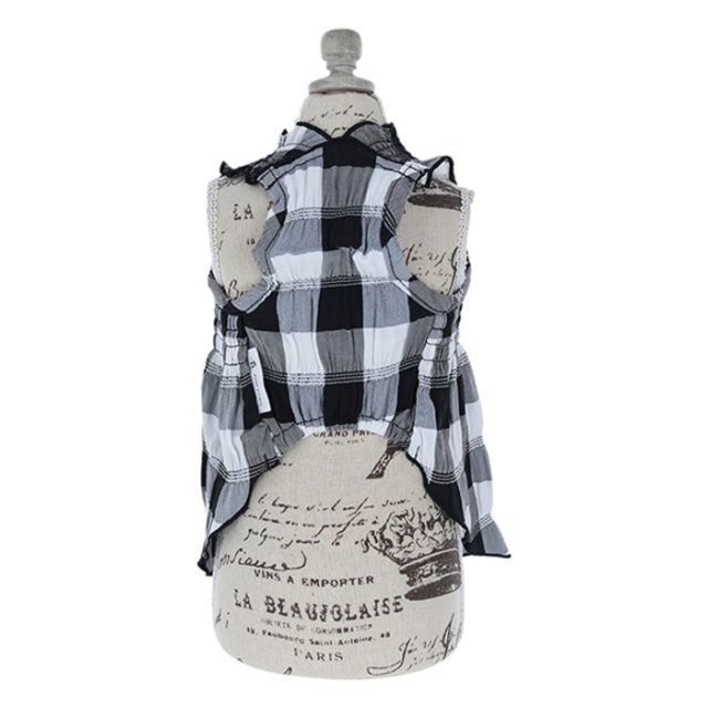 No.4 ハンドメイド犬服 タータンチェックキャミワンピ 在庫限り】ROPE' PICNIC ギンガムチェックキャミワンピ Pets-first