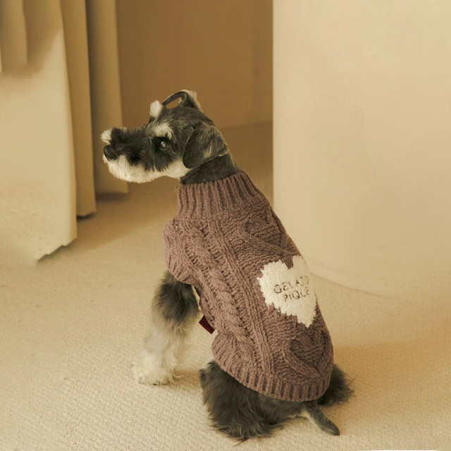 gelato pique ハートアランハイネックプルオーバー Pets-first ONLINESTORE