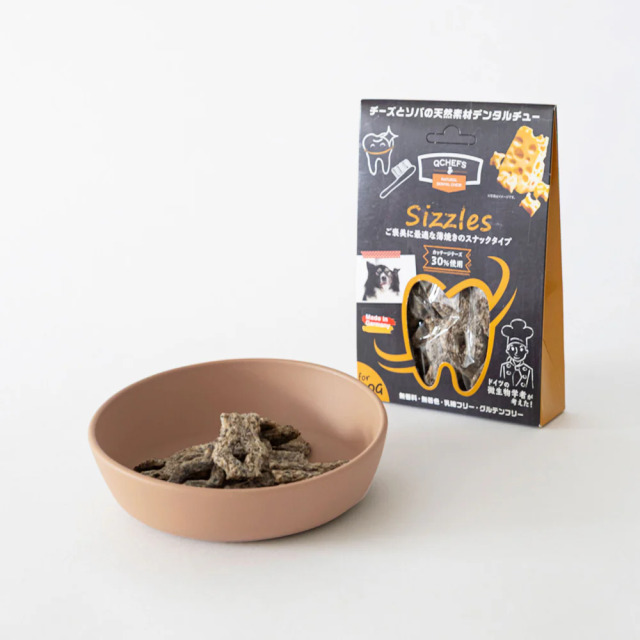 【QCHEFS（キューシェフス）】シズル（犬用デンタルスナック）