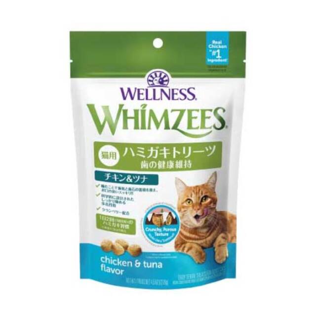 【WHIMZEES】ウィムズィーズ　猫用 チキン＆ツナ 56g