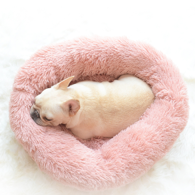 Petifam ふわふわマカロンベッド ファスナー付き S Pets-first
