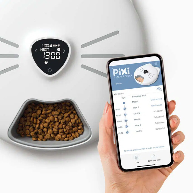 Catit Pixi スマート 6ミールフィーダー Pets-first ONLINESTORE