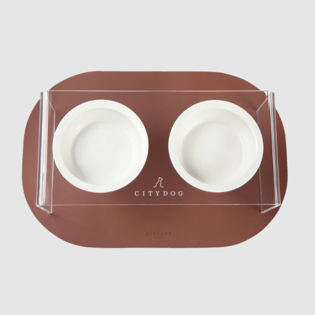 CITY DOG_アクリルフードスタンド