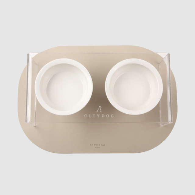 CITY DOG_アクリルフードスタンド