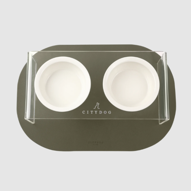 CITY DOG_アクリルフードスタンド