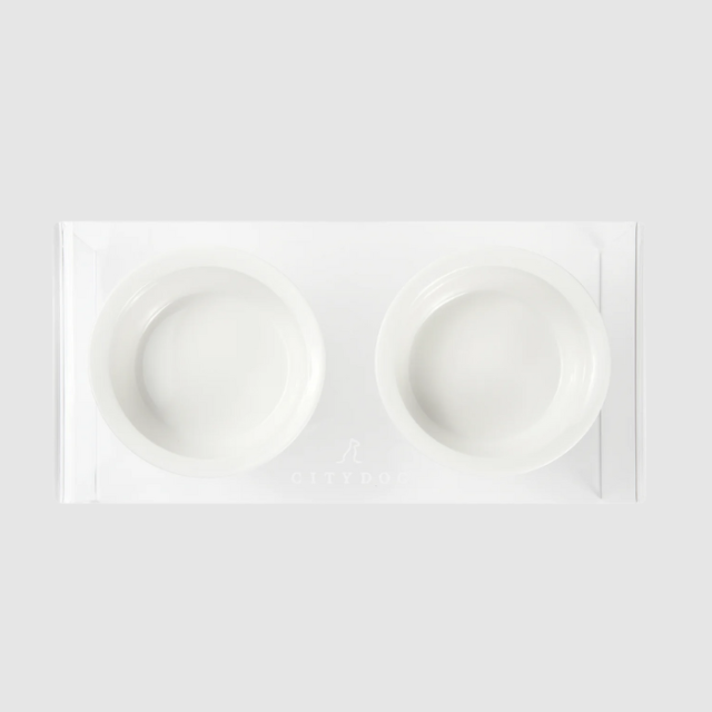 CITY DOG_アクリルフードスタンド