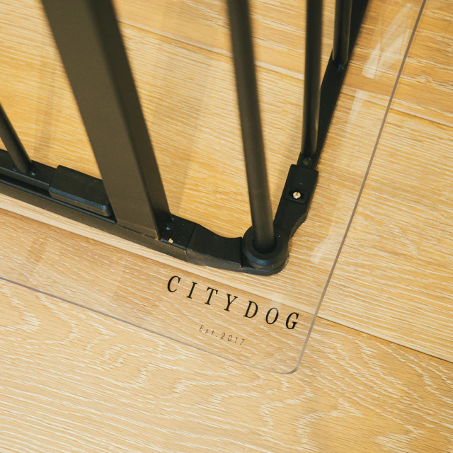 CITY DOG_シンプルモダンケージ＆フロアマットセット