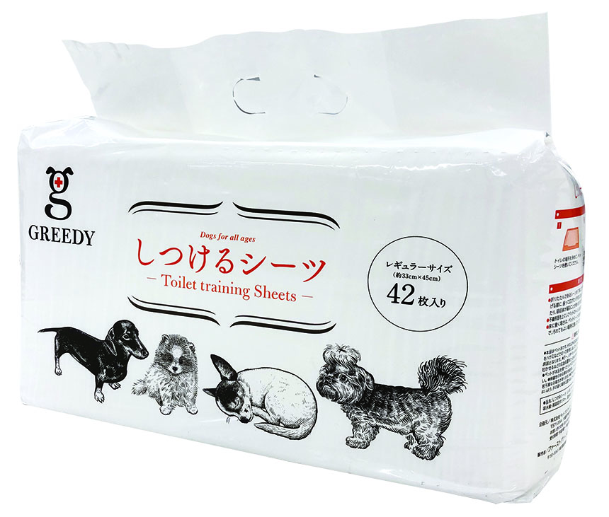 しつけるシーツ 42枚入 ペットの理想をカタチに 高品質 自然派 動物病院推奨のペット用品ショップ ｇｒｅｅｄｙ